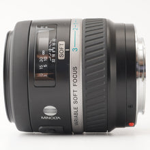 画像をギャラリービューアに読み込む, ミノルタ Minolta AF Soft Focus 100mm F2.8 ソニー Aマウント