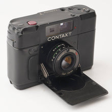 画像をギャラリービューアに読み込む, コンタックス Contax T ブラック レンジファインダー フィルムカメラ