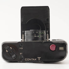 画像をギャラリービューアに読み込む, コンタックス Contax T ブラック レンジファインダー フィルムカメラ