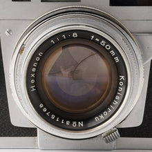 画像をギャラリービューアに読み込む, コニカ Konica IIIA / Konishiroku Hexanon 50mm F1.8 レンジファインダーカメラ
