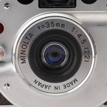 画像をギャラリービューアに読み込む, ミノルタ Minolta PROD 20 s コンパクトフィルムカメラ / 35mm F4.5