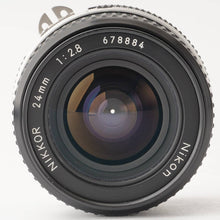 Load image into Gallery viewer, Nikon Ai NIKKOR 24mm f/2.8