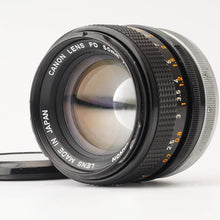 画像をギャラリービューアに読み込む, キヤノン Canon FD 50mm F1.4 S.S.C.