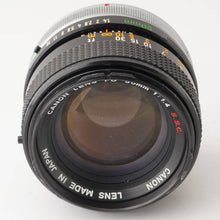 画像をギャラリービューアに読み込む, キヤノン Canon FD 50mm F1.4 S.S.C.