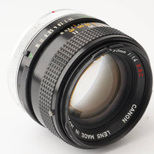 画像をギャラリービューアに読み込む, キヤノン Canon FD 50mm F1.4 S.S.C.