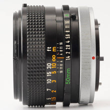 画像をギャラリービューアに読み込む, キヤノン Canon FD 50mm F1.4 S.S.C.