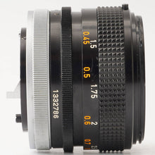 画像をギャラリービューアに読み込む, キヤノン Canon FD 50mm F1.4 S.S.C.