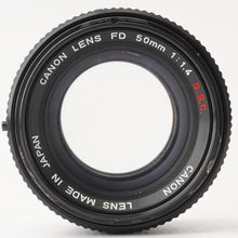 画像をギャラリービューアに読み込む, キヤノン Canon FD 50mm F1.4 S.S.C.