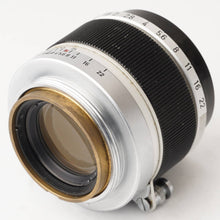 画像をギャラリービューアに読み込む, キヤノン Canon 50mm F1.8 ライカ L39マウント