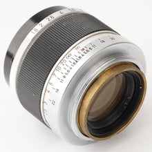 画像をギャラリービューアに読み込む, キヤノン Canon 50mm F1.8 ライカ L39マウント