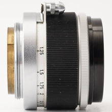 画像をギャラリービューアに読み込む, キヤノン Canon 50mm F1.8 ライカ L39マウント