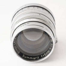 Load image into Gallery viewer, Leica Summarit 5cm 50mm f/1.5