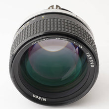 Load image into Gallery viewer, Nikon Ai-s NIKKOR 85mm f/1.4