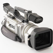 画像をギャラリービューアに読み込む, ソニー Sony DCR VX2000 / 12x 6-72mm F1.6 TELE CONVERSION LENS VCL-HG1758 x1.7 VCL-HG0758 x0.7 ハロゲンライト HVL-77