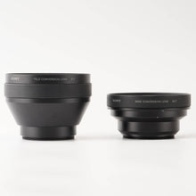 画像をギャラリービューアに読み込む, ソニー Sony DCR VX2000 / 12x 6-72mm F1.6 TELE CONVERSION LENS VCL-HG1758 x1.7 VCL-HG0758 x0.7 ハロゲンライト HVL-77