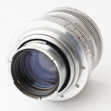 画像をギャラリービューアに読み込む, キヤノン Canon Serenar 50mm F1.9 沈胴 ライカ L39マウント