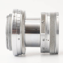 画像をギャラリービューアに読み込む, キヤノン Canon Serenar 50mm F1.9 沈胴 ライカ L39マウント