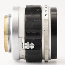 画像をギャラリービューアに読み込む, キヤノン Canon 50mm F1.4 ライカ L39 マウント