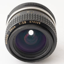Load image into Gallery viewer, Nikon Ai NIKKOR 28mm f/2.8 F mount