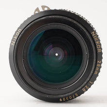 Load image into Gallery viewer, Nikon Ai NIKKOR 28mm f/2.8 F mount