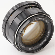 画像をギャラリービューアに読み込む, ペンタックス Asahi Pentax スーパータクマー Super Takumar 50mm F1.4 前期型 8枚玉 M42マウント
