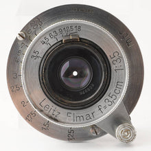Load image into Gallery viewer, Leica Leitz Elmar 3.5cm 35mm f/3.5 L39 LTM