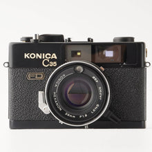 画像をギャラリービューアに読み込む, コニカ Konica C35 FD ブラック / Hexanon 38mm F1.8