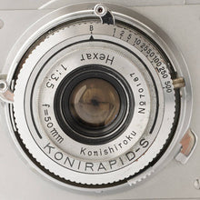 画像をギャラリービューアに読み込む, コニカ Konica II B / Konishiroku Hexar 50mm F3.5