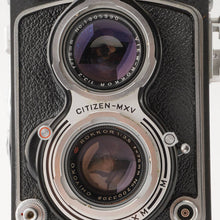 画像をギャラリービューアに読み込む, ミノルタ Minolta AUTOCORD Early Model / CHIYOKO ROKKOR 75mm F3.5