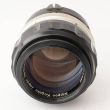 Load image into Gallery viewer, Nikon Nippon Kogaku Non-Ai NIKKOR-H Auto 85mm f/1.8