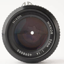 画像をギャラリービューアに読み込む, ニコン Nikon Ai NIKKOR 50mm F1.4 Fマウント