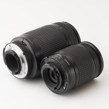 Load image into Gallery viewer, Nikon F60 / AF NIKKOR 28-80mm f/3.5-5.6 D / AF NIKKOR 70-300mm f/4-5.6 D