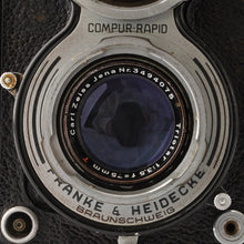 画像をギャラリービューアに読み込む, ローライ Rollei ROLLEICORD III / Carl Zeise Triotar 75mm F3.5