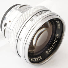 Load image into Gallery viewer, Nikon NIKKOR S.C 5cm 50mm F/1.4 S Mount