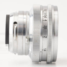 Load image into Gallery viewer, Nikon NIKKOR S.C 5cm 50mm F/1.4 S Mount