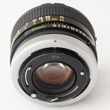 画像をギャラリービューアに読み込む, キヤノン Canon FD 50mm F1.4 S.S.C. FDマウント