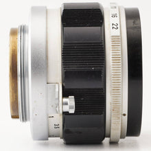 画像をギャラリービューアに読み込む, キヤノン Canon 50mm F1.4 ライカ L39 マウント