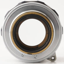 画像をギャラリービューアに読み込む, キヤノン Canon 50mm F1.4 ライカ L39 マウント