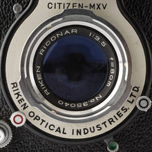 Load image into Gallery viewer, Ricoh RICOHFLEX Dia Code G / Riken Riconar 80mm f/3.5