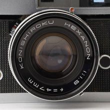 画像をギャラリービューアに読み込む, コニカ Konica Auto S / HEXANON 47mm F1.9