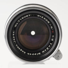 画像をギャラリービューアに読み込む, Nikon Nippon Kogaku NIKKOR H C 5cm 50mm F2 ライカ L39マウント