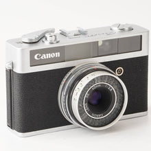 画像をギャラリービューアに読み込む, キヤノン Canon Canonet JUNIOR / Canon Lens SE 40mm F2.8