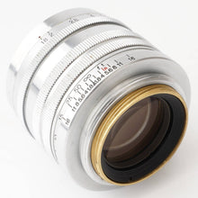 画像をギャラリービューアに読み込む, キヤノン Canon Serenar 50mm F1.8 ライカ L39マウント