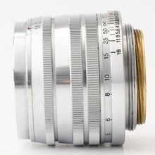 画像をギャラリービューアに読み込む, キヤノン Canon Serenar 50mm F1.8 ライカ L39マウント