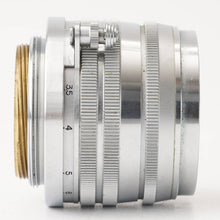 画像をギャラリービューアに読み込む, キヤノン Canon Serenar 50mm F1.8 ライカ L39マウント