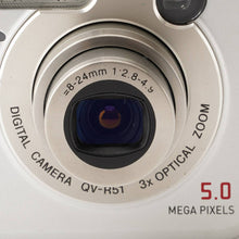 画像をギャラリービューアに読み込む, カシオ Casio QV-R51 コンパクト デジタルカメラ
