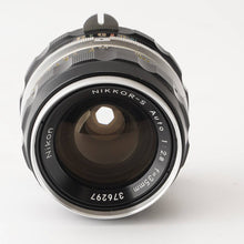 Load image into Gallery viewer, Nikon Nippon Kogaku Nikkor-S Auto 35mm f/2.8