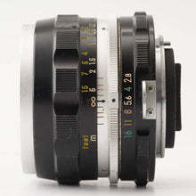 Load image into Gallery viewer, Nikon Nippon Kogaku Nikkor-S Auto 35mm f/2.8