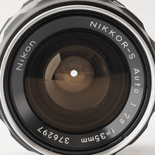 Load image into Gallery viewer, Nikon Nippon Kogaku Nikkor-S Auto 35mm f/2.8