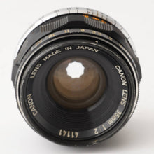 画像をギャラリービューアに読み込む, キヤノン Canon 35mm F2 ライカ L39 マウント